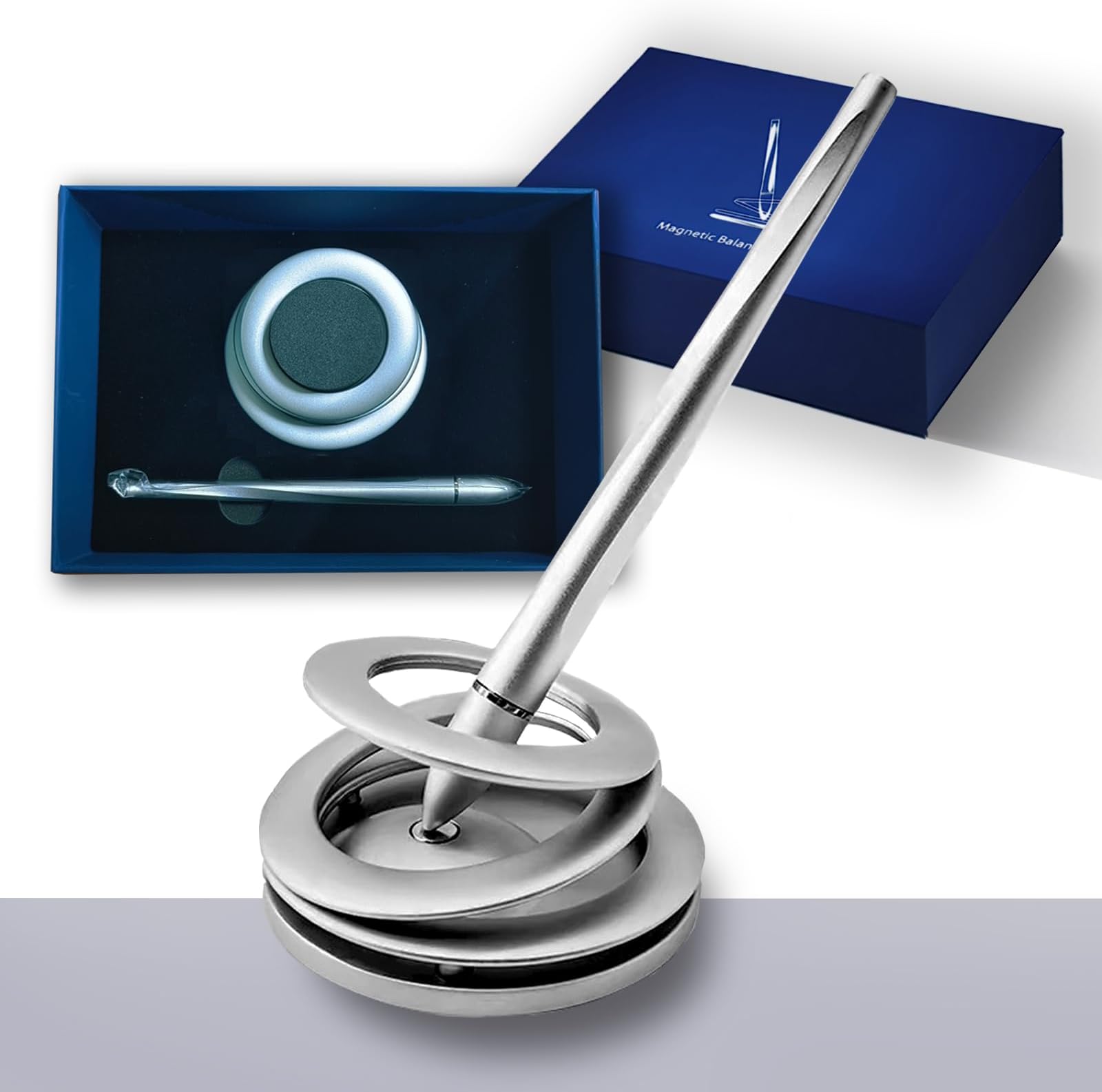 Magnetic Levitating Pen, Hover Pen 3.0 Edition, Cool Office Decor Unique Floating Pen, Levitating Luxury Pen for Men & Women