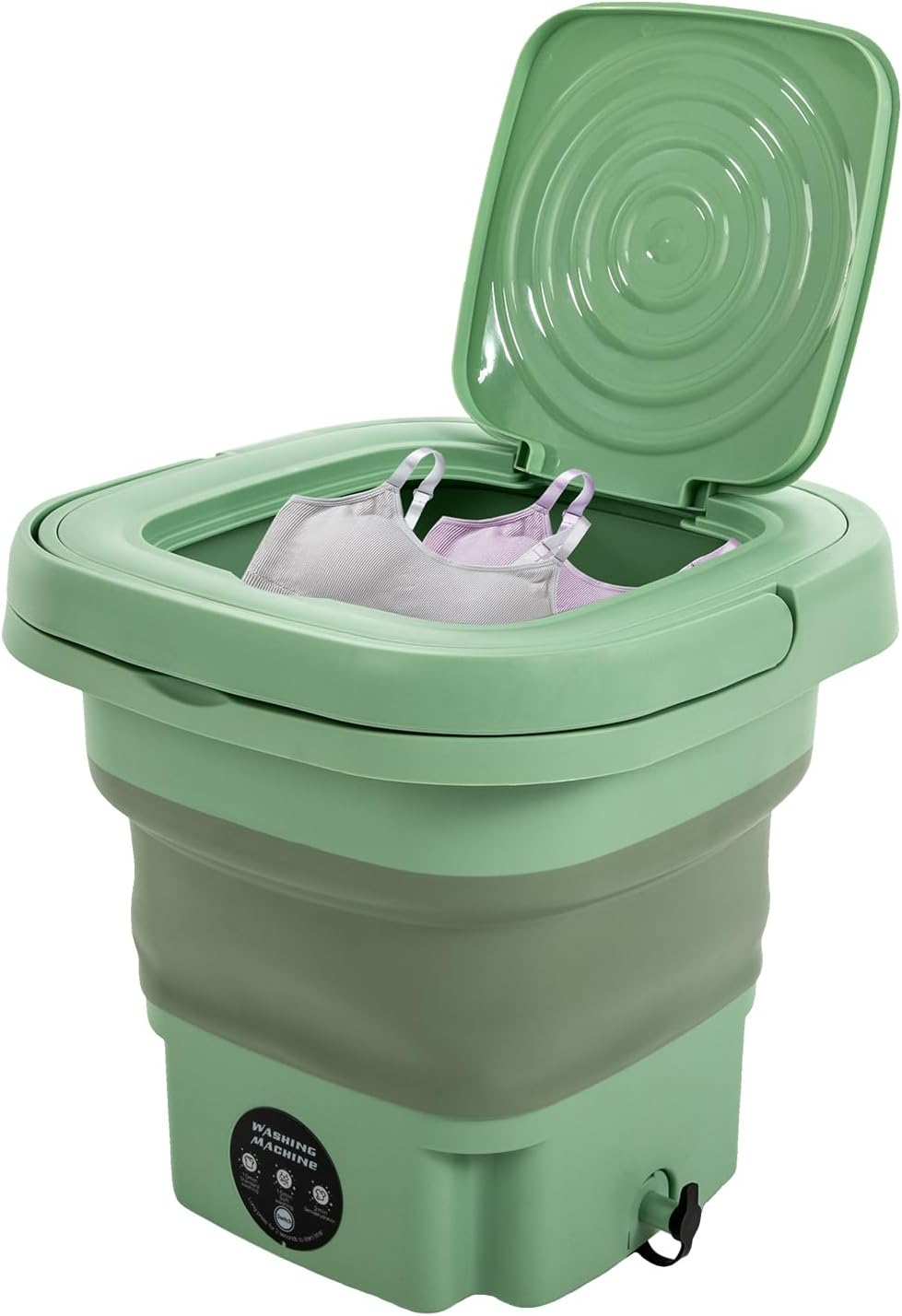 8L Portable Mini Washing Machine Foldable Washer and Spin Dryer