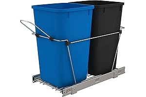 Rev-A-Shelf 27 Qt Under-Counter Pullout Garbage Can