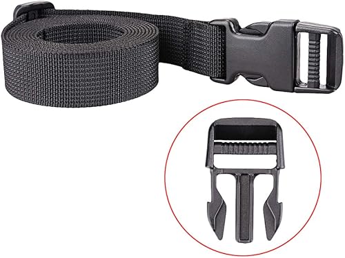 Miniatura 3 de MAGARROW Correas de embalaje con hebilla de correa de 78" x 1" Cinturón ajustable de 1 pulgada