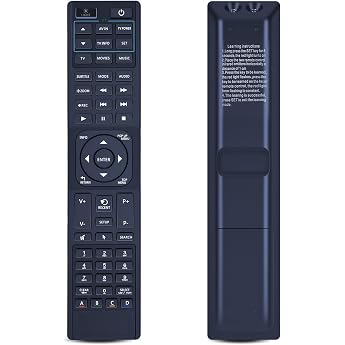 Replacement Remote Control Premium IR Compatible with All Dune HD Media Players + Programmable for TV