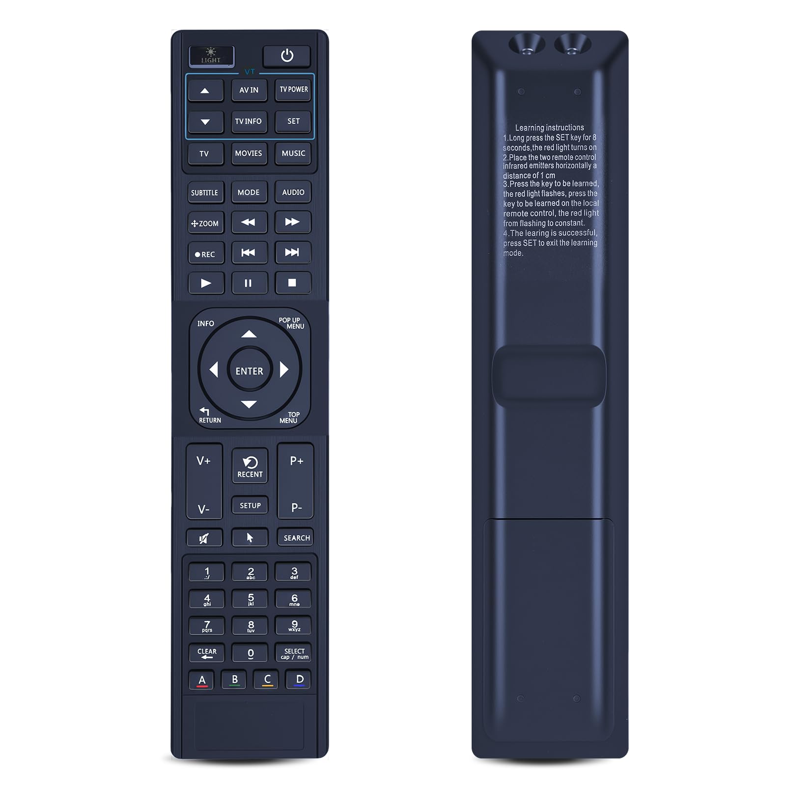 Télécommande de rechange programmable pour lecteur multimédia Dune HD - 7