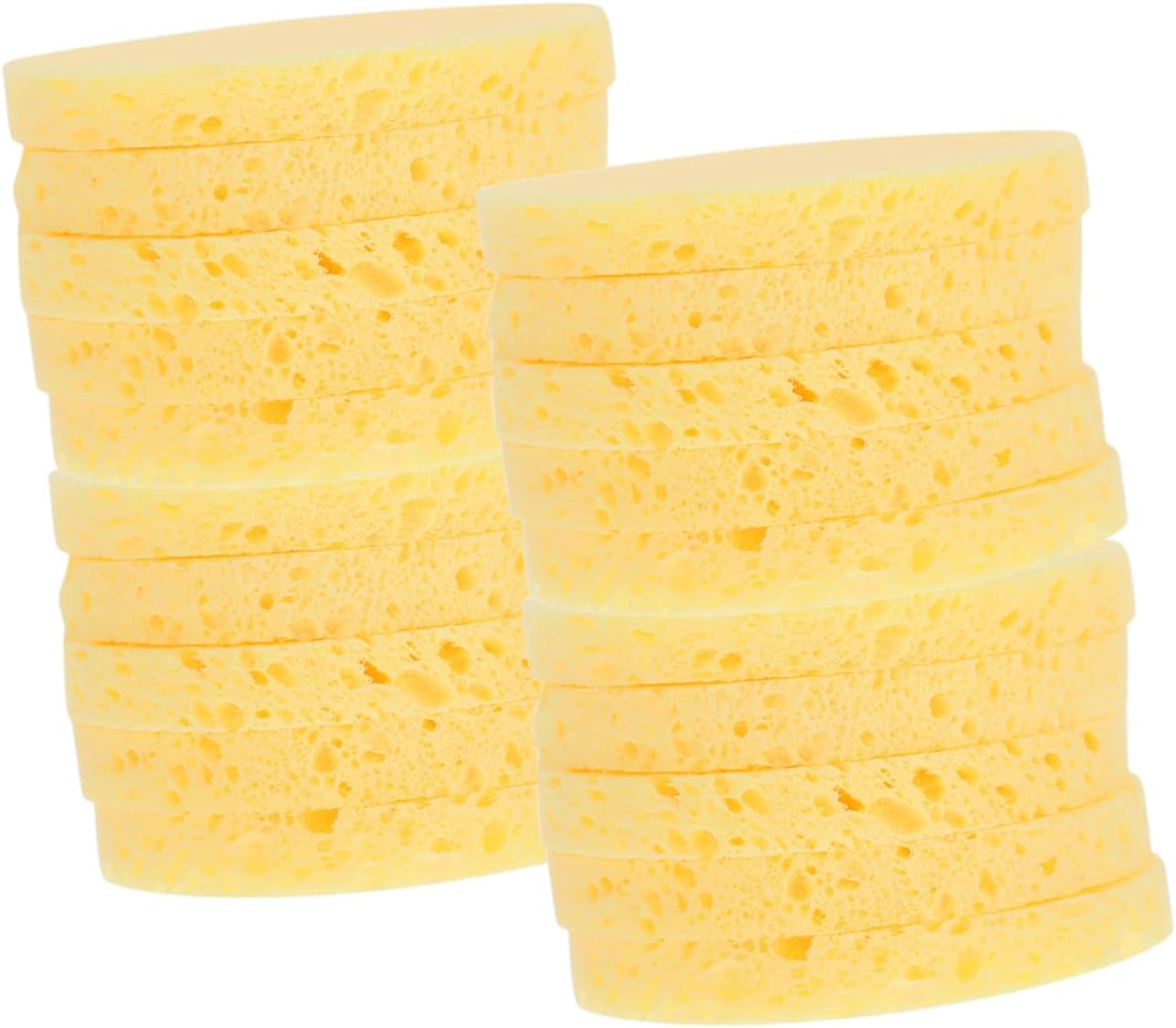 WOONEKY Professional Hermit Crab Sponges 50 Pack Compact Breathable for Tank Humidity Control
