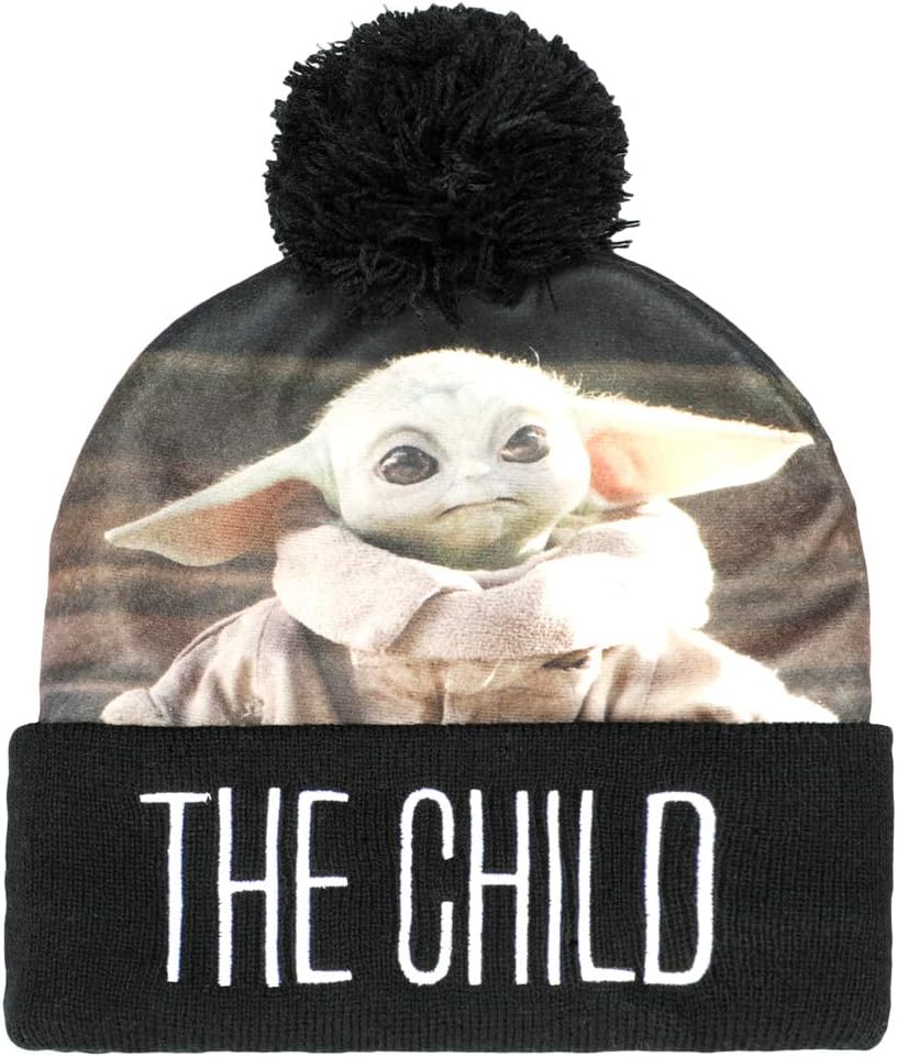 Bioworld The Mandalorian The Child Grogu Knit Pom Beanie