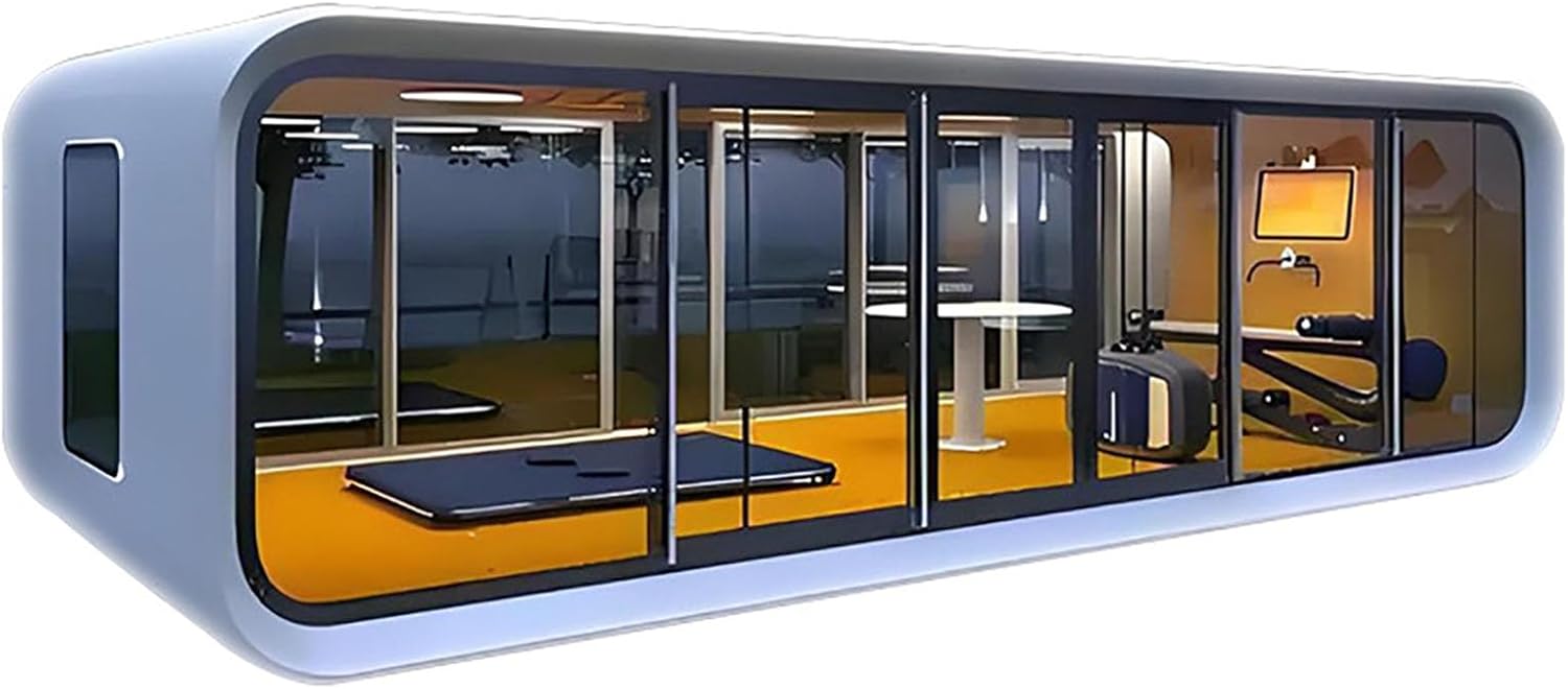 Portable Prefab Tiny Home for Sale – Modular Studio Cabin, Backyard Office, Airbnb Vacation Rental, Guest House & Outdoor Living Space
