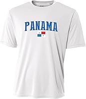 Vista 2 de Panamá Soccer Jersey Bandera Logo Hombres Equipo Nacional Futbol Copa Mundial Olimpiadas Personalizado Deportes Nombre Número