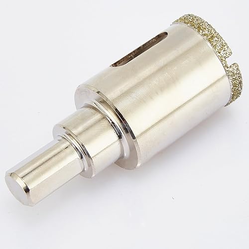 Vista 55 de Sierra perforadora de diamante de 3/4 pulgadas con broca piloto, brocas para azulejos de porcelana, granito, cerámica, mármol, vidrio, piedras