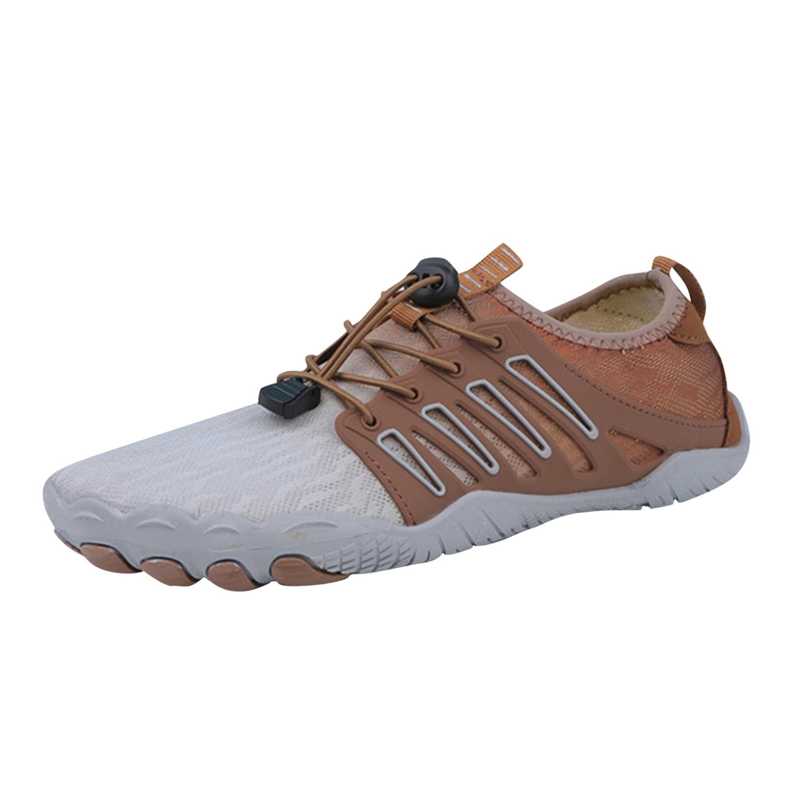 Chaussures barefoot larges pour soulager les pieds compressés en marche