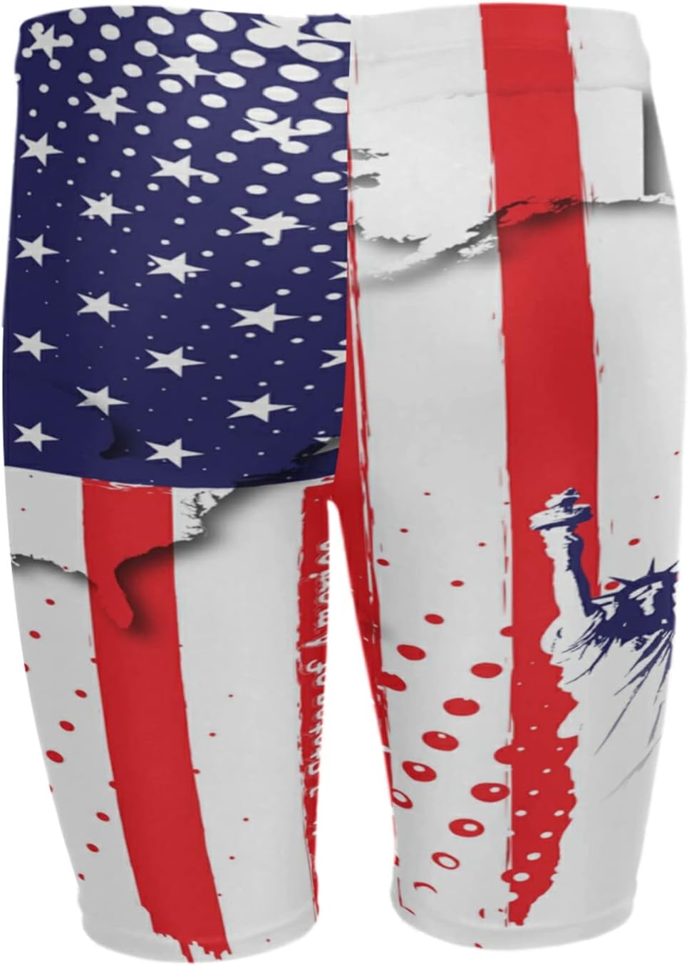 Mens Swim Jammers Printed Quick Dry Athletic Swimsuit