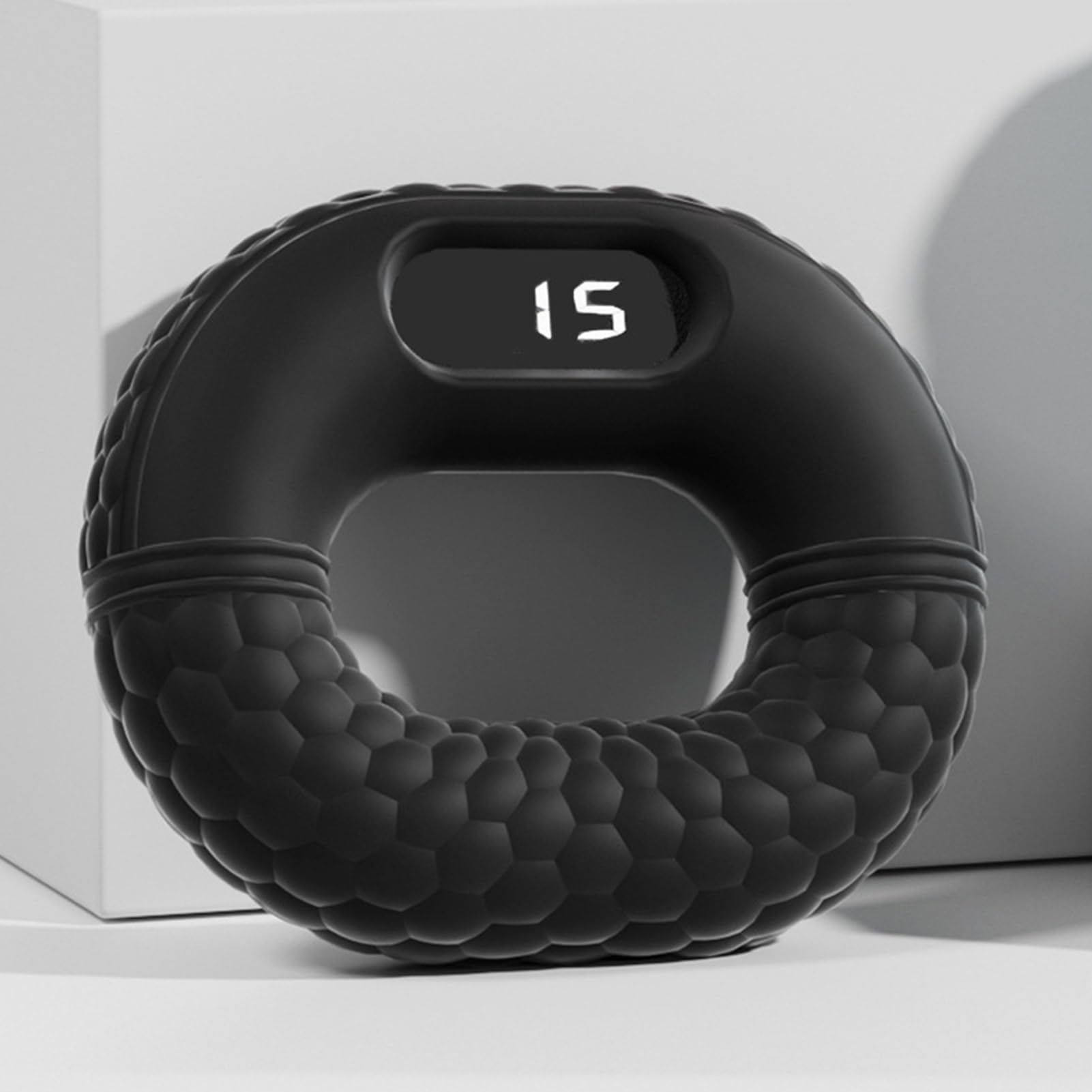 Anillo de agarre de dedo - Amplificador de silicona, ayuda de entrenamiento portátil, constructor muscular duradero, equipo de ejercicio, herramienta de resistencia | Anillo de entrenamiento de mano