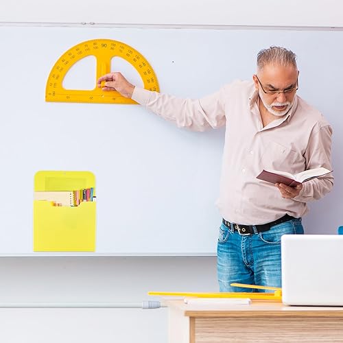 Miniatura 4 de Fuutreo 6 organizadores magnéticos de pared para archivos, soporte magnético para archivos de pared, frigorífico, revistas para papel de cartas de