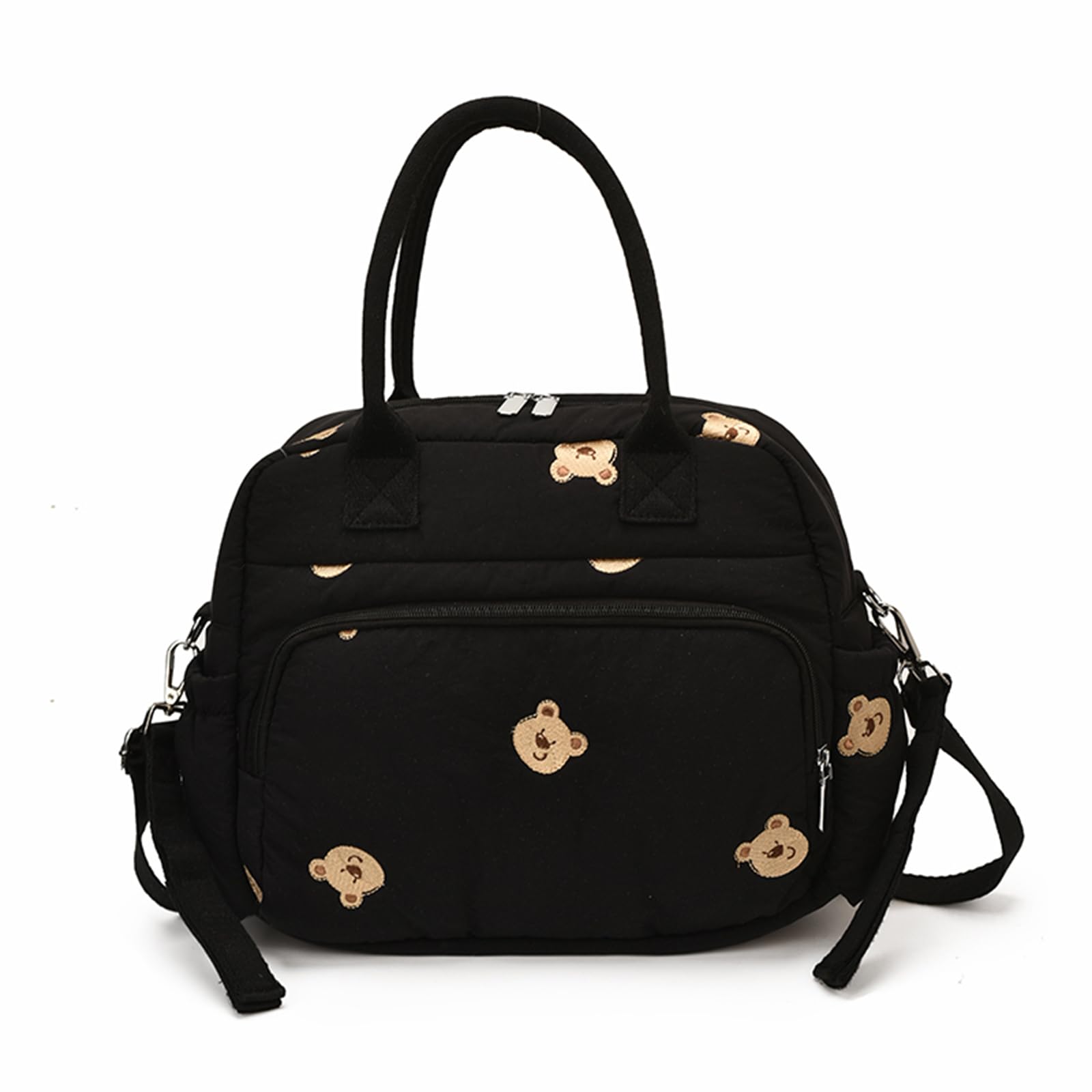 Torba na pieluchy crossbody dla kobiet mini torebka duża pojemność podróżne torby dla niemowląt z odpinanym paskiem dla niemowląt, dziewcząt i chłopców