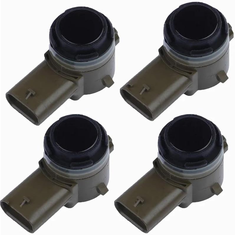 Car Parking Sensor for Ford for Focus IV for Escape for Explorer for Lincoln JU5T-15K859-ACW JU5T15K859ACW(1PCS White)(4PCS Black)