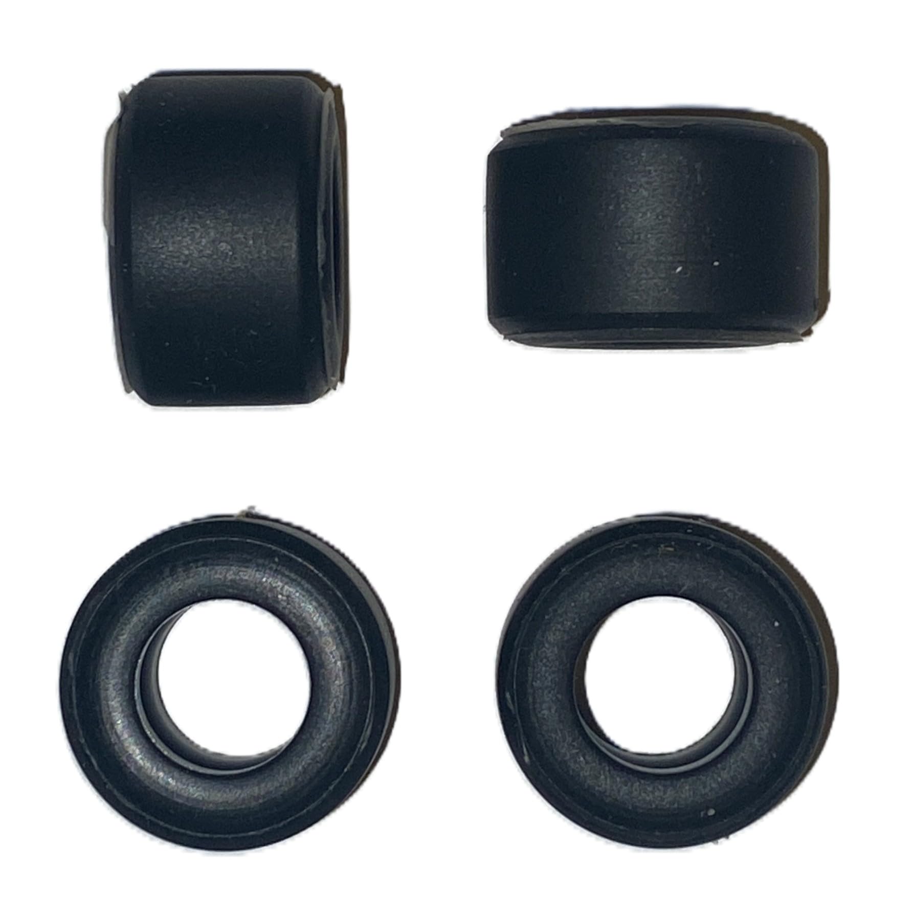 SSC Slot Cars Super Grip Replacement Car Tyres/Tires Set Accessory, Large Slicks Spares Compatible for - Scalextric Porsche 911, TR7, BMW 3.0csl rear, Pontiac, old F1 rears etc. 14mm Wide (20)