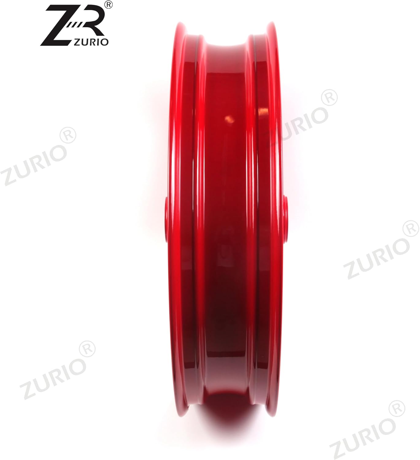 Red Front Wheel Rim Compatible with Ducati 899 Panigale 2014-2015, 959 Panigale 2016-2019 Corse 2018-2019, 1199 2013-2015, Bearing include, Motorcycle Replacement Accessories Parts