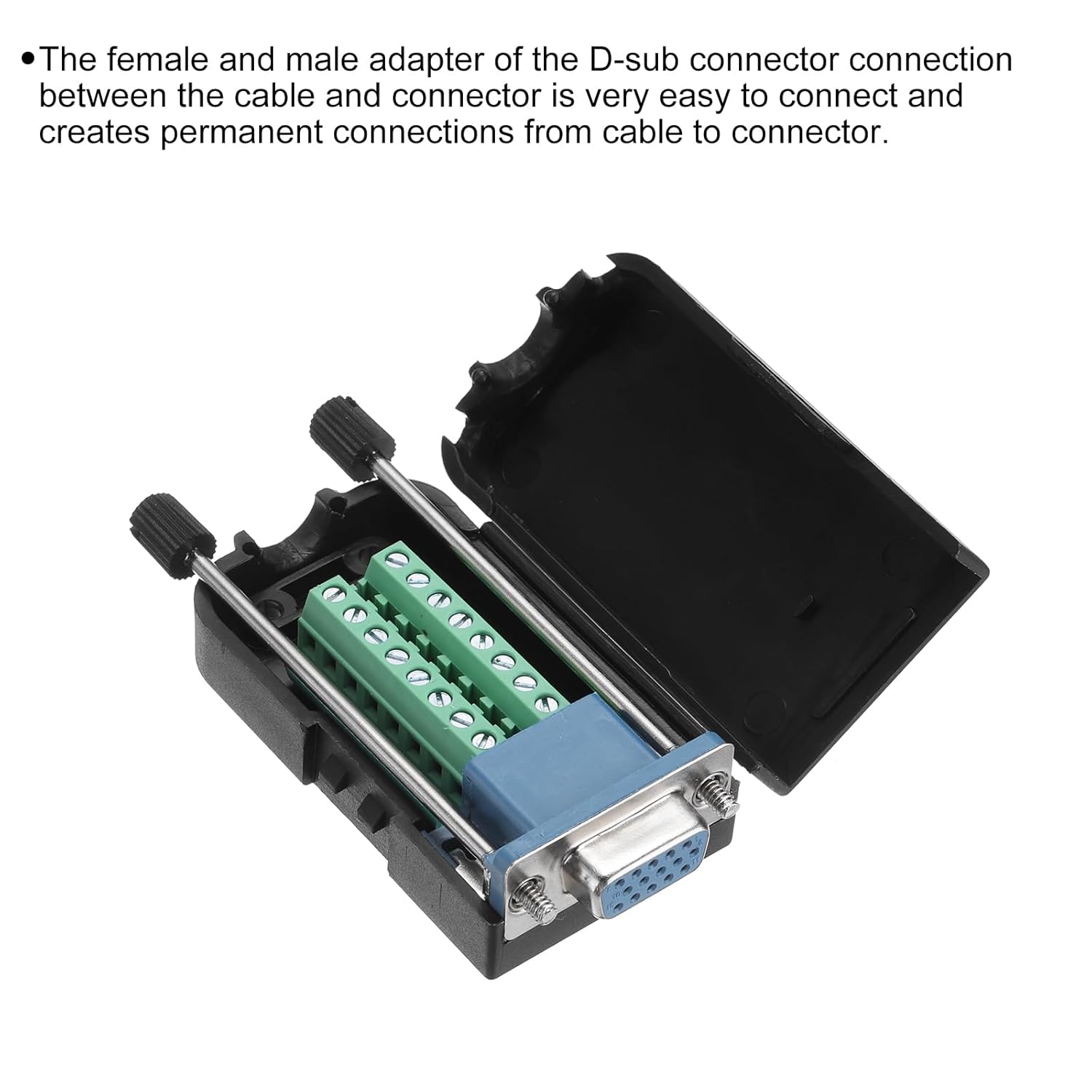 uxcell D-sub Connector DB15 Female Socket 15-pin Philippines | Ubuy