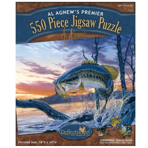 Reflective Art Strike King Jigsaw Puzzle, 550-Piece