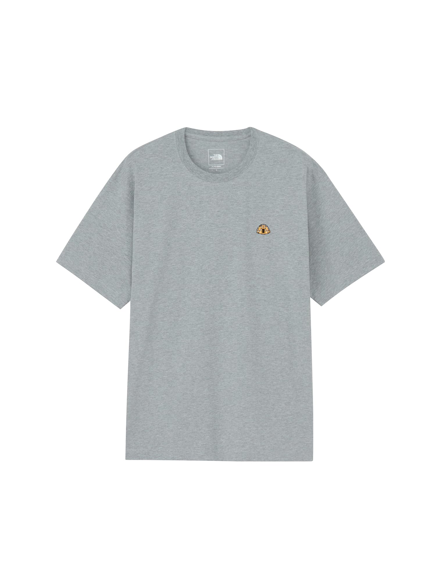 [ザ・ノース・フェイス] 半袖 カットソー Tシャツ S/S 2meter Dome Logo Tee ミックスグレー XL