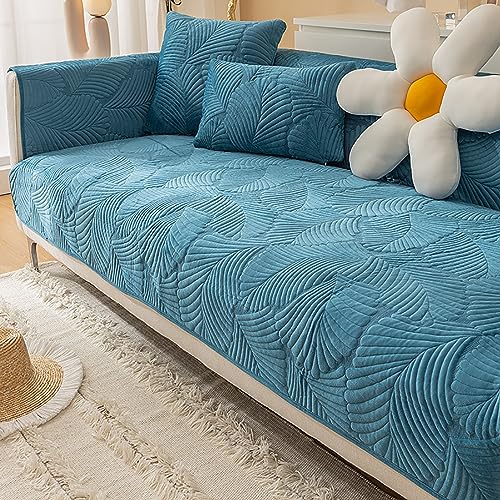Housse de canapé d'angle lavable et tapis de protection pour salon - 2