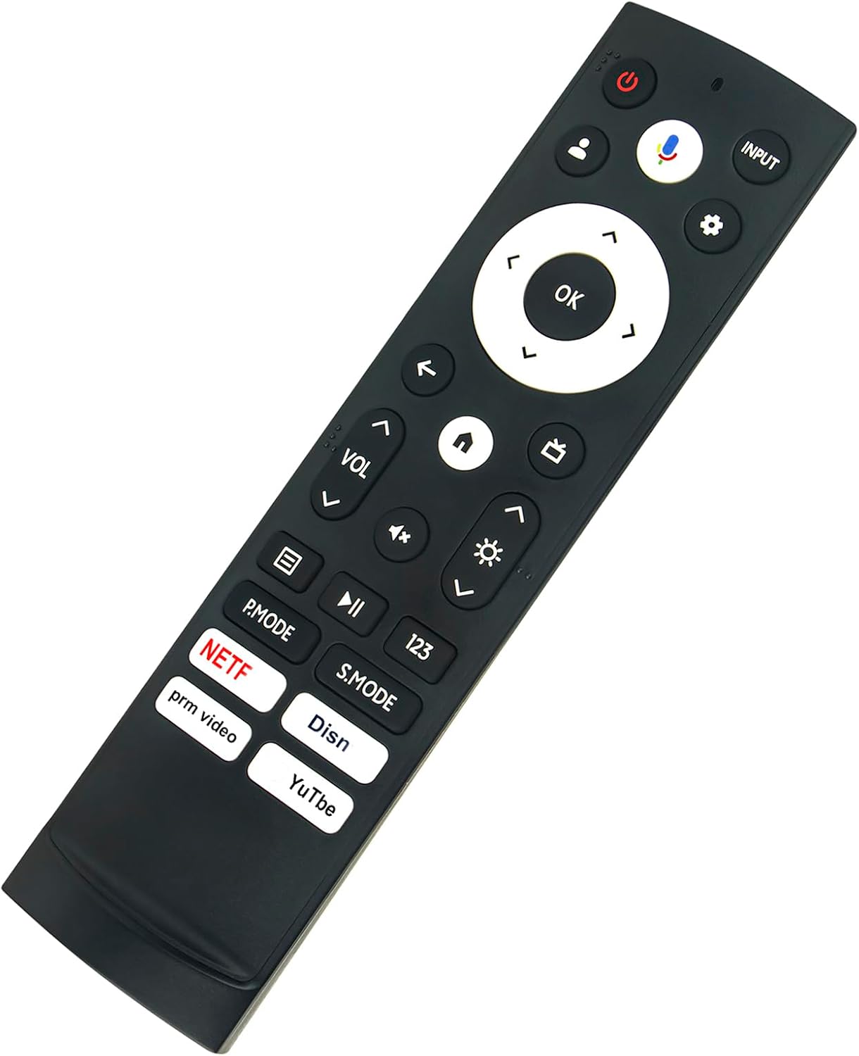 ERF3AE90H Replace Voice Remote Control Compatible with Hisense PX2-PRO Trichroma Ultra Short Throw Home Theater Projector