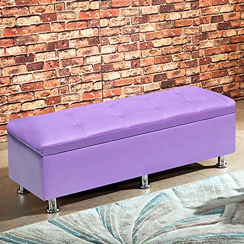 Banc de rangement en similicuir pour sublimer le salon ou la chambre
