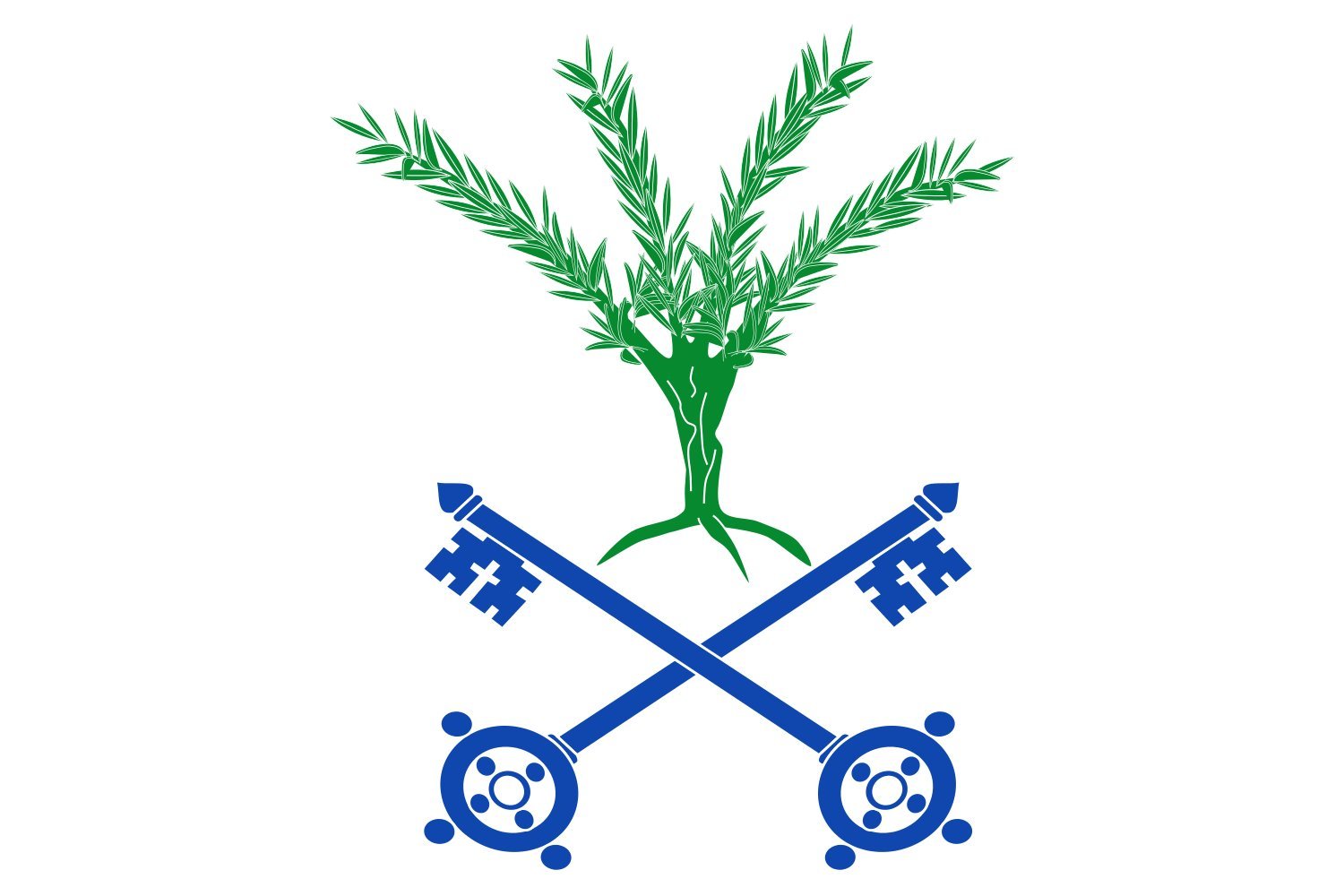 Drapeau Mata Toledo rectangulaire grand format pour mât horizontal