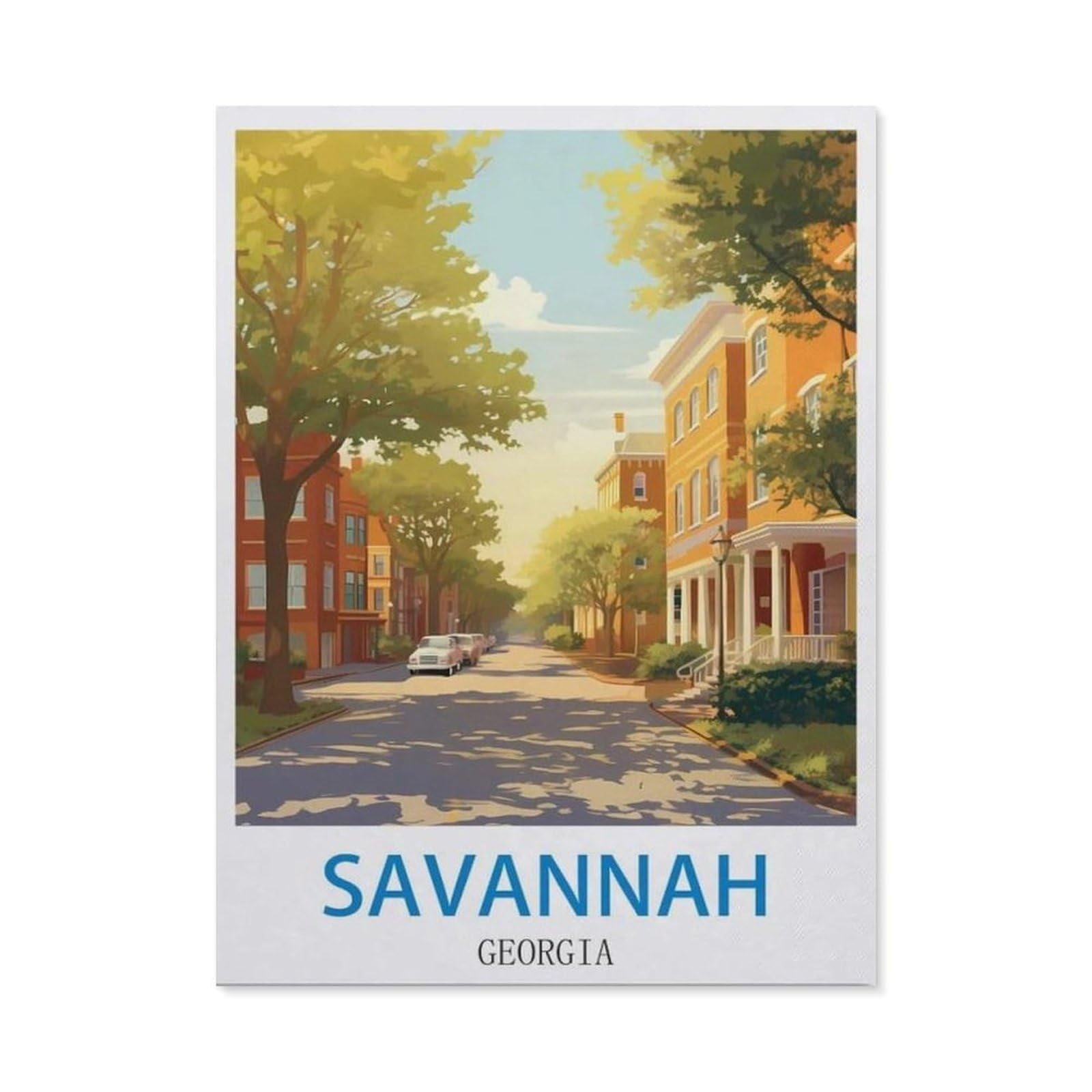 BEAYODKP 5D Diamond Painting Kits，Savannah Georgia（30x40cm）