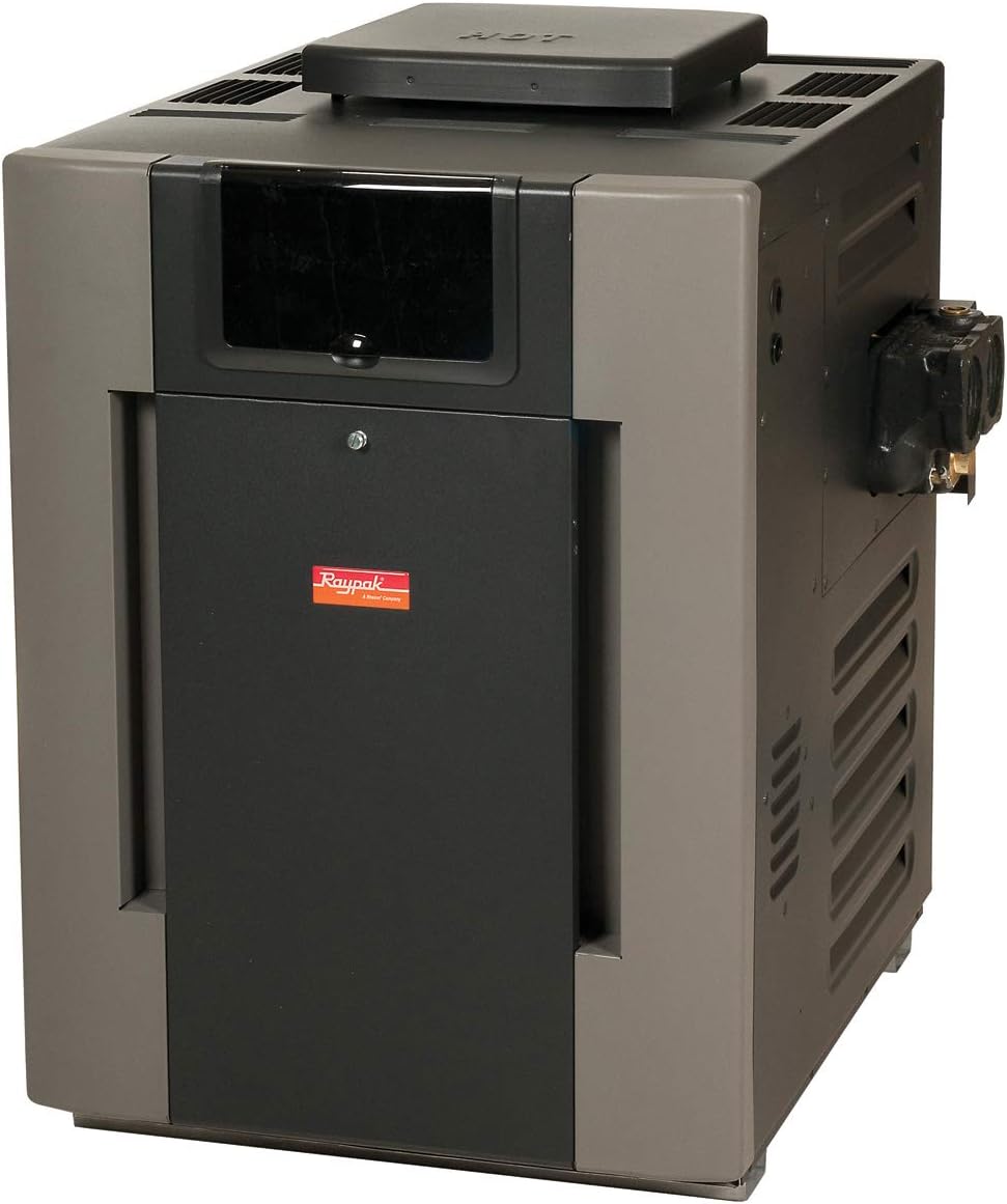 Raypak 010203 Digital With Cast Iron Headers Cupro