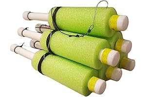 Noodle Jugs 6 Pack - Fishing Noodle for Catfish Rigging