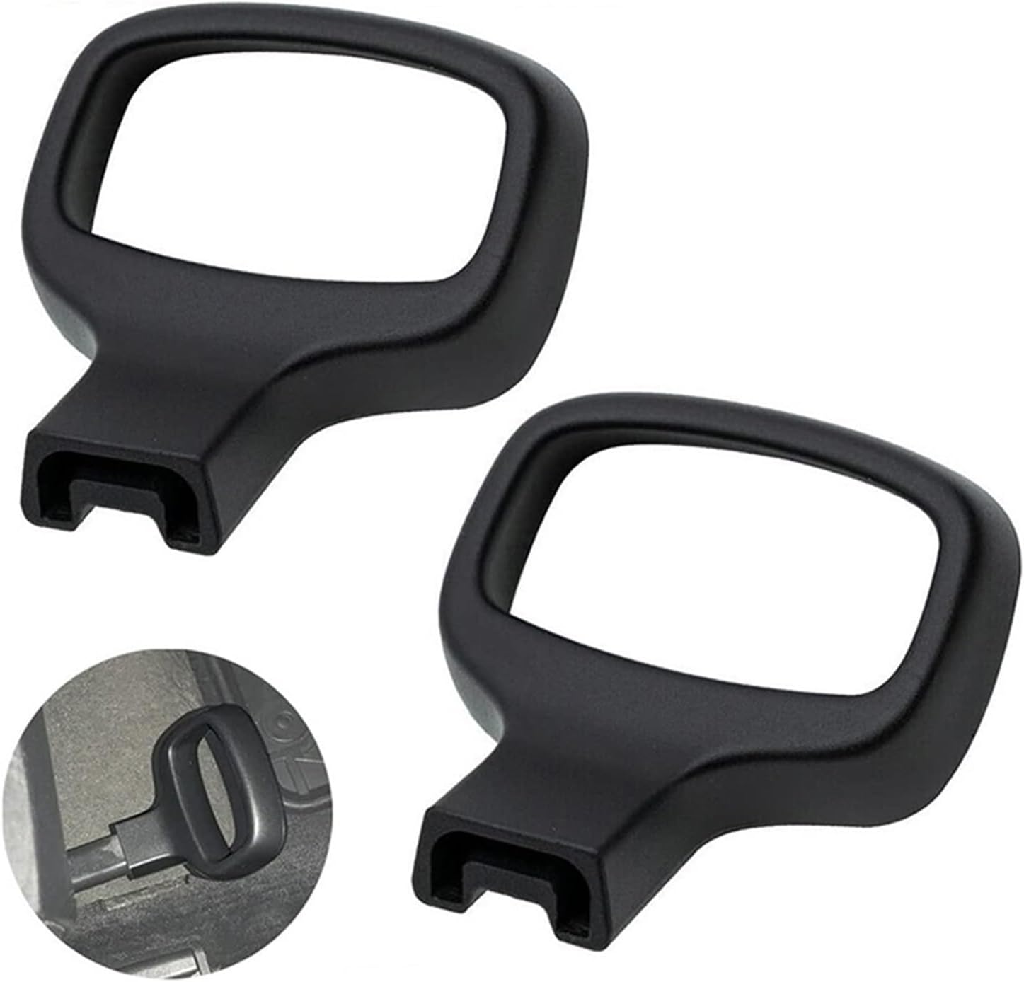 MUSM Car Front Fit for Seat Adjustment Lever Handle 3C0881254 Fit for Golf Fit for Jetta Scirocco Fit for Tiguan,(Left and Right)