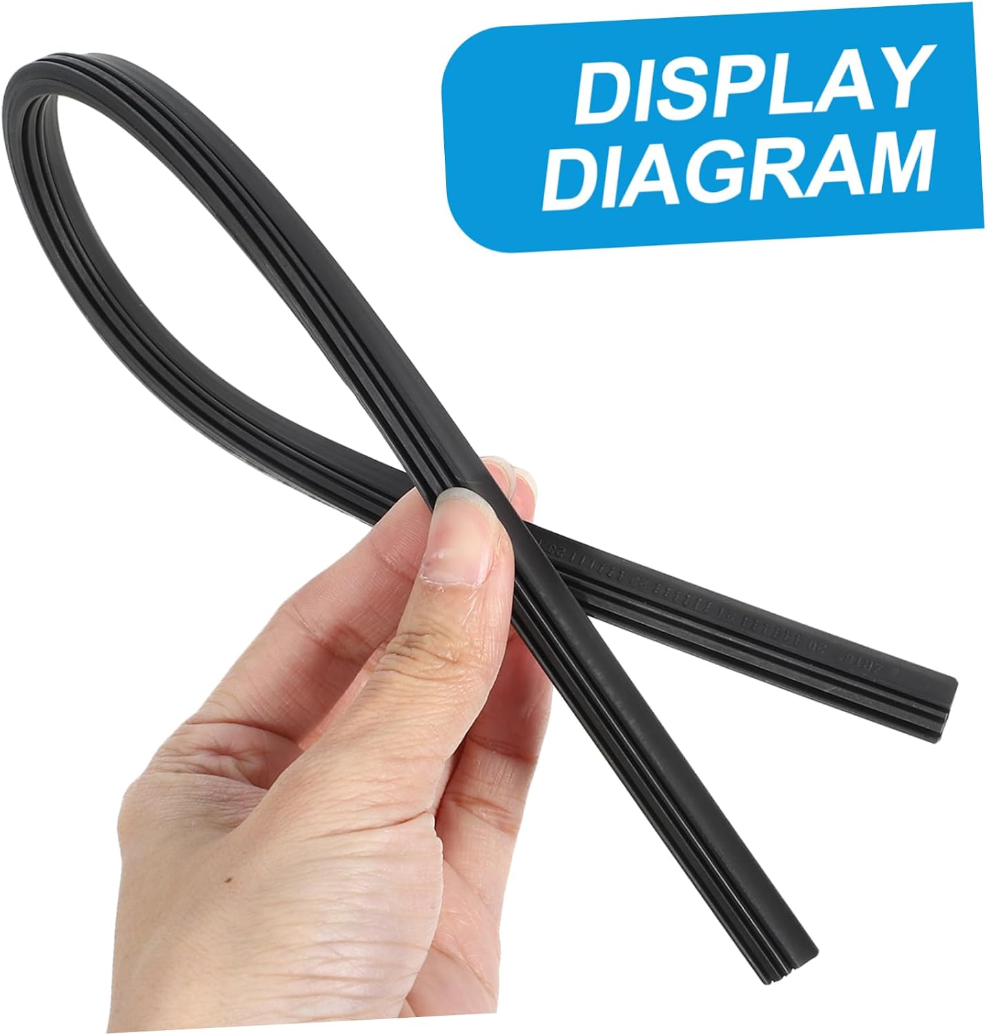 Gatuida Windshield Wiper Refill for Cars Wiper Inserts Compatible Vehicles Easy to Install Versatile