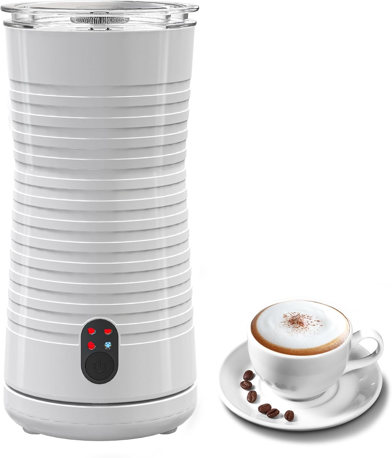 Morpilot Milk Frother, 4 in 1 Electric Milk FrothersHot & Cold Milk