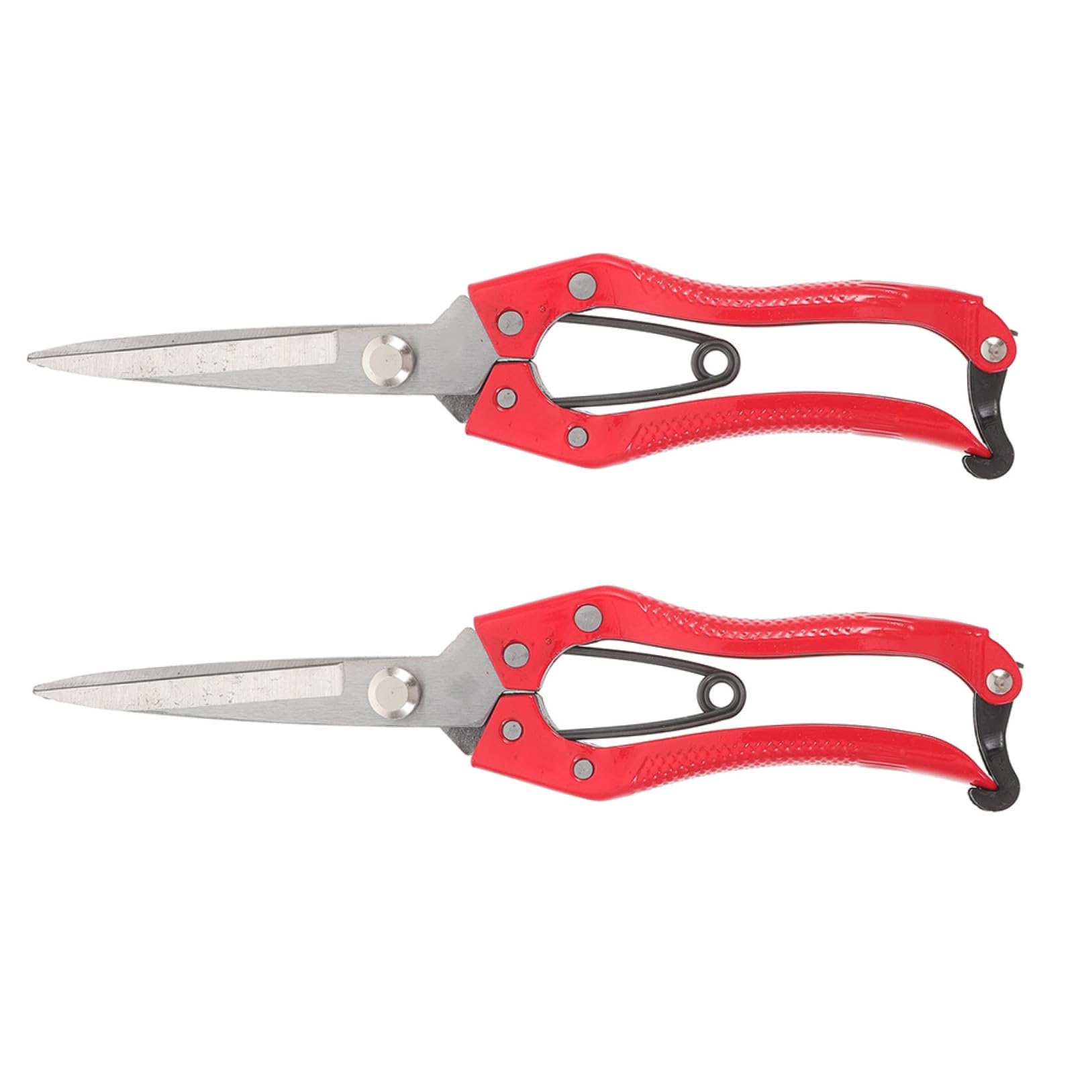 VANZACK 2piezas Tijeras Manuales Para Shearing De Lana De Oveja Cortador De Pelo Para Ganado Diseño Ergonómico De Acero Al Carbono Herramienta De Jardinería Agrícola