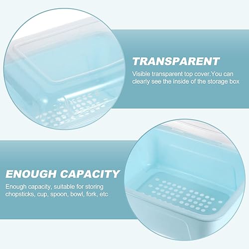 Miniatura 4 de Escurridor de platos con tapa y cubierta para botellas, plato de cocina, vasos, bandeja para secar platos, escurridor de platos, organizador de