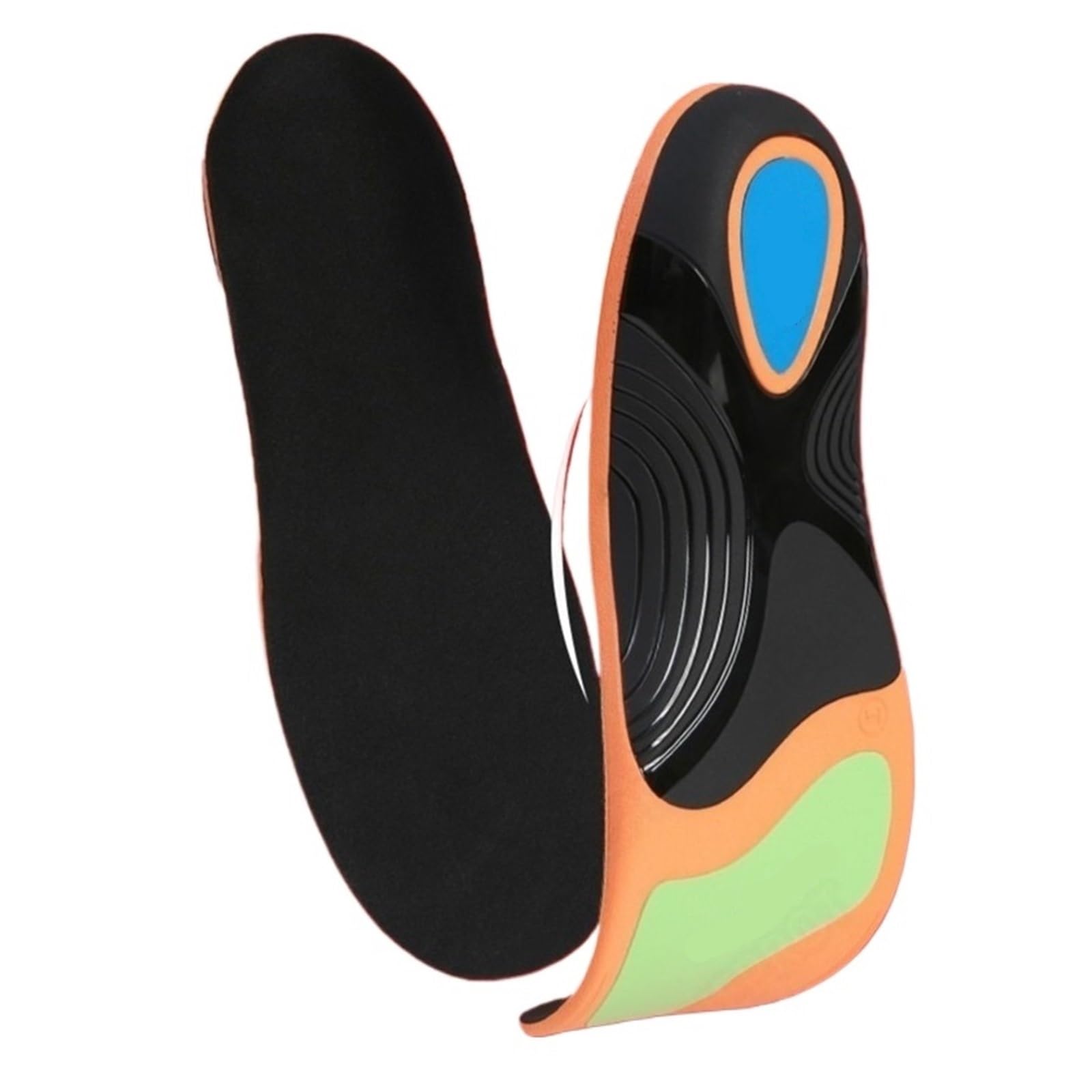 Solette di supporto per arco plantare tedesco, per correzione dei piedi piatti, cuscinetti per arco plantare, per piedi piatti, sportivi, ammortizzanti (XL)