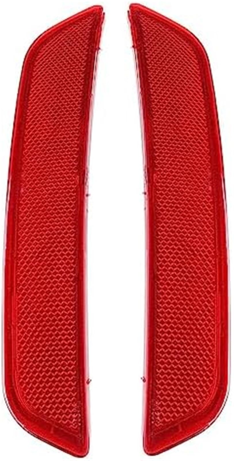 TGFOF 1 Par De Luces Reflectoras De Esquina Para Parachoques Trasero, Izquierda Y Derecha, Para Volkswagen VW Golf 6 MK6 VI No GTI No R 2009-2013, Reflector Rojo