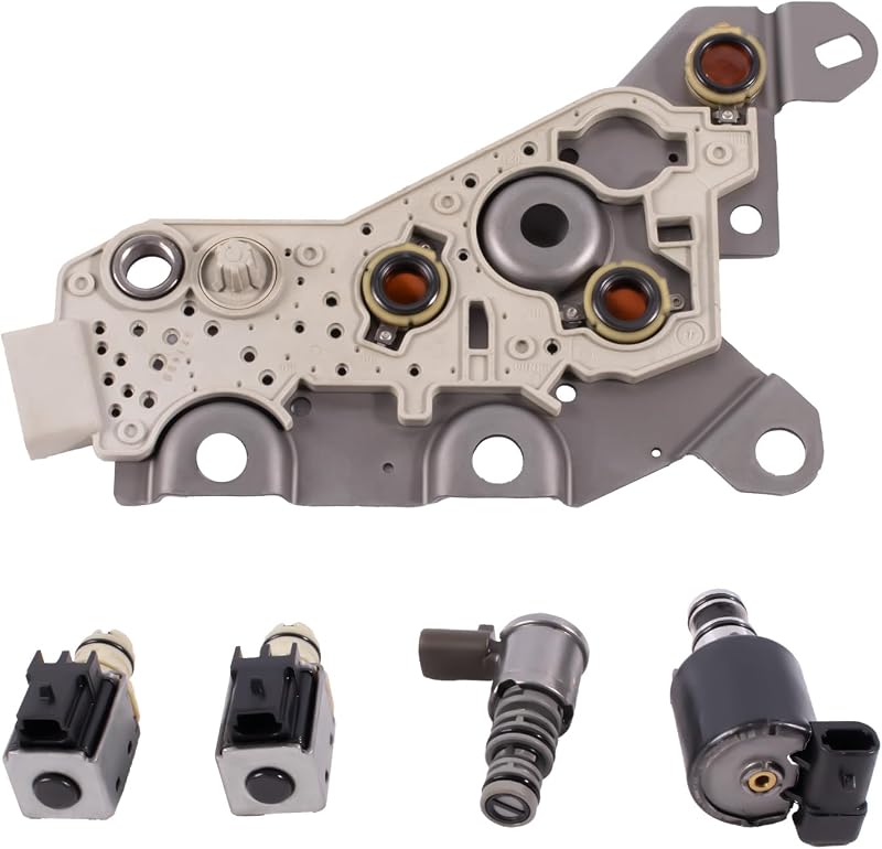 Kit de válvulas solenoides de controle da transmissão 4T40E 4T45E Seaforie para GM – 5 peças