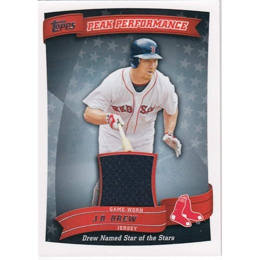 2010 Topps Peak Performance #JD JD Drew #JD Red Sox