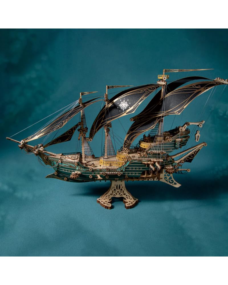 3D-puzzel, Houten puzzels,Steampunk Modelbouw,Model bouwpakket ,Doe-het
