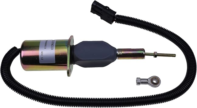 Holdwell Stop Solenoid 3932545 compatible with Cummins Shutdown Shut Off Solenoid SA-4639-12 12 Vdc