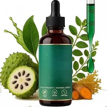 10-in-1 Soursop Bitter Liquid for Overall Health and Joint Support