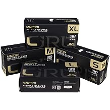 Amazon Series JRL Professional Nitrile Gloves for Hair Color, Barber & Salon Services