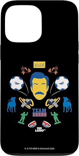 Funda para iPhone 13 Pro Max Ted Lasso Icon Collage