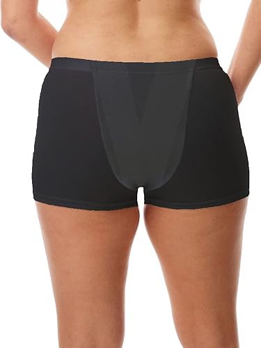 Miniatura 9 de Vulvar Varicosity and Prolapse Support Boy-Leg Brief con bandas de compresión de ingle y almohadilla de gel para terapia calientefría - 524
