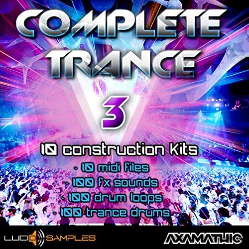 KITS Samples WAV MIDI Complete Trance Vol. 3 avec 10 collections de construction