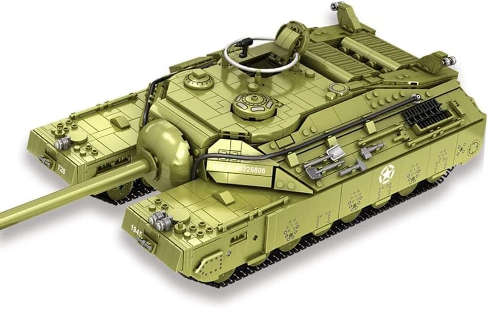 Panlos 628010 Technik T28 Super Heavy Tank Building Blocks, WWII
