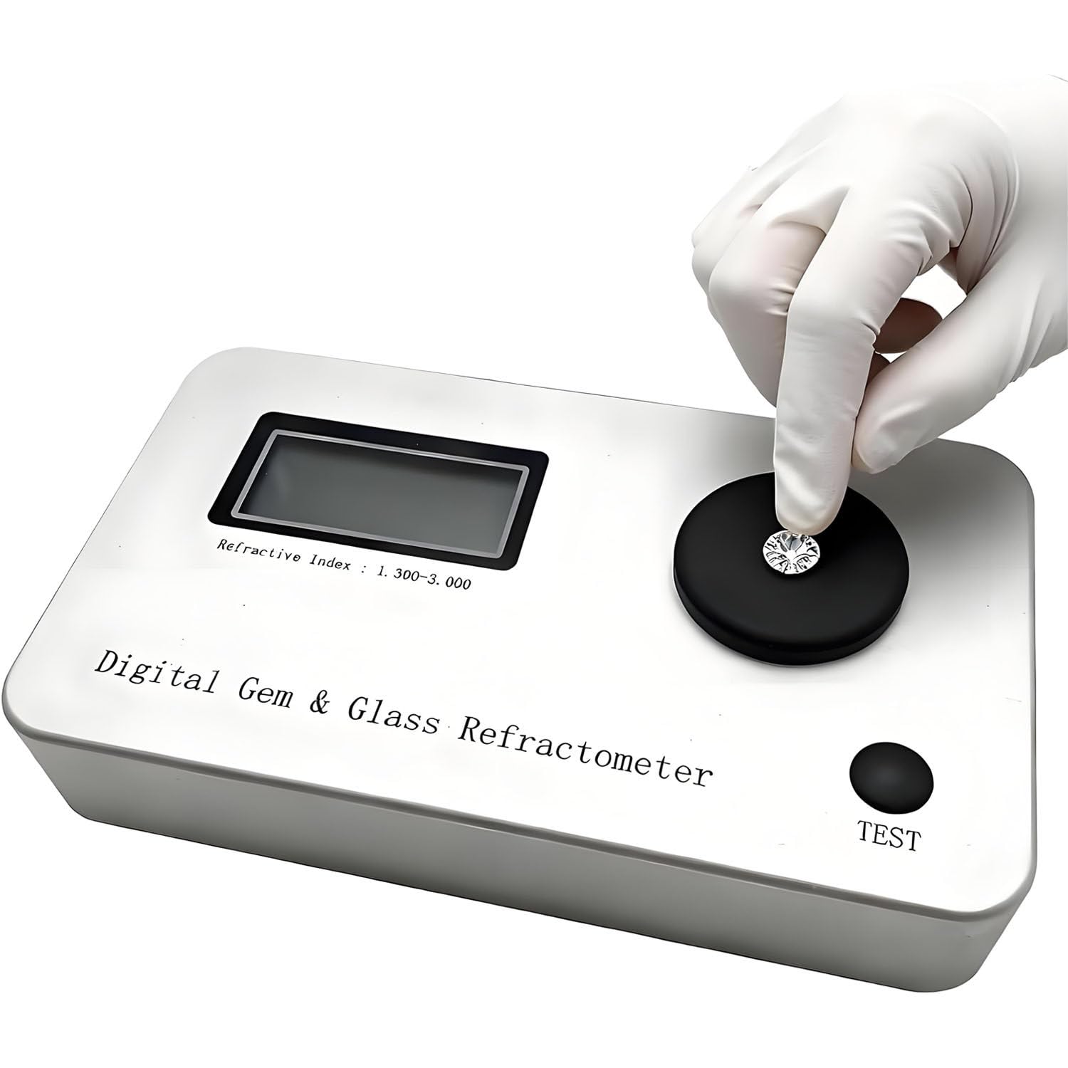 COAKUE Gemstone Refractometer, Professional Digital Jewelry Tester