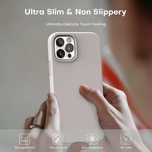 Vista 470 de TOCOL - Funda 5 en 1 para iPhone 11, con 2 protectores de pantalla + 2 protectores de lente de cámara, funda delgada de silicona líquida a prueba