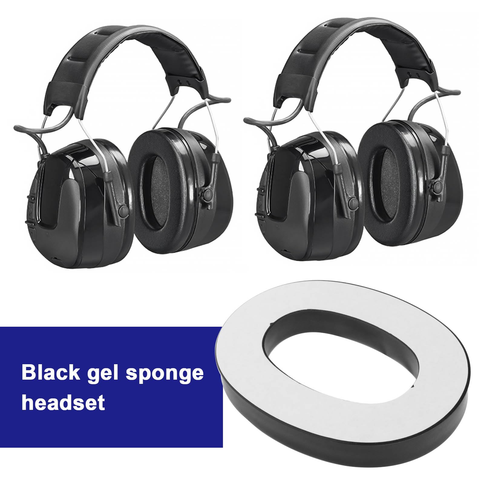 JOYSOG Cuscinetti Auricolari In Memory Foam Per Cuffie 3M - Foto 4