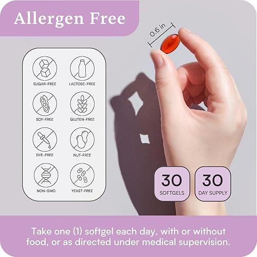 Miniatura 3 de Omega wLYSOVETA LPC  Suplementos de EPA y DHA para la salud cerebral  Enfoque, atención, memoria y estado de ánimo  6 veces mayor absorción que el